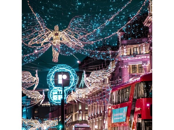 London Christmas Lights Guided Walk Tour