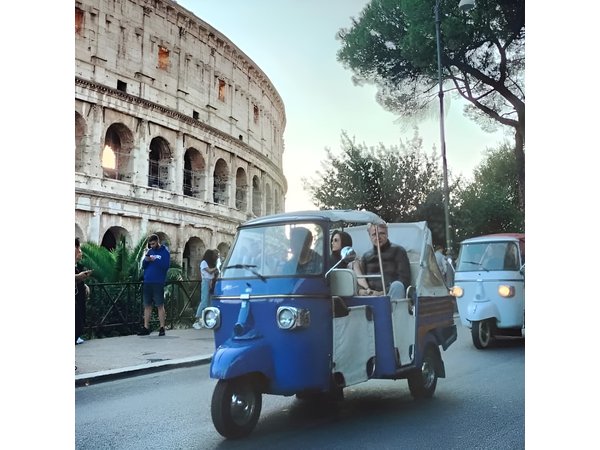 Rome by Ape Calessino Auto Rickshaw