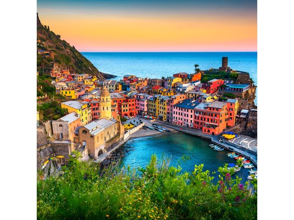Cinque Terre and Pisa Tower Tour from Florence Semi Private