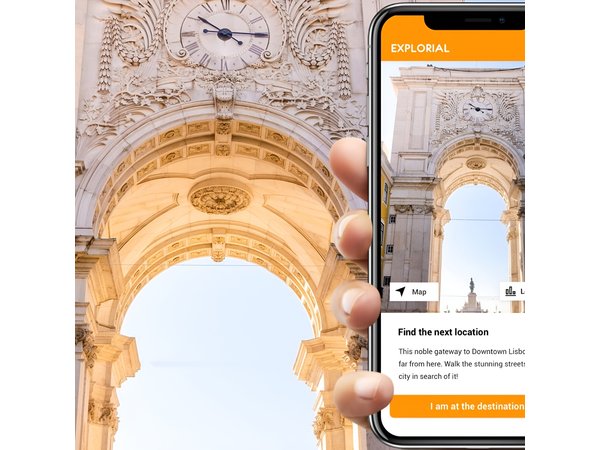 Chiado Baixa Self-Guided City Walking Tour & Scavenger Hunt