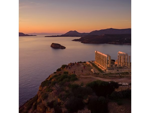 From Athens: Half day tour to Temple of Poseidon, Cape Sounio (Athens Riviera)