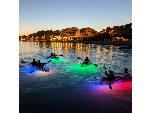 Transparent Kayak Glow Tour in Split