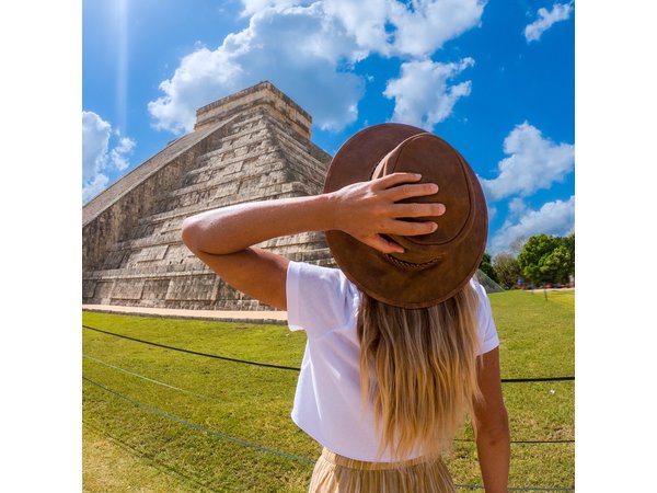 (4x1)Chichén Itzá, Cenote Saamal, Kaua e Valladolid da Playa Del Carmen e Tulum