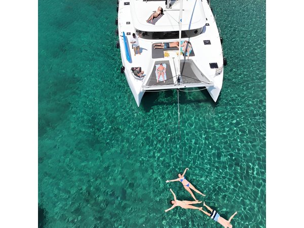 Athens Private Full day Catamaran cruise with meal & drinks
