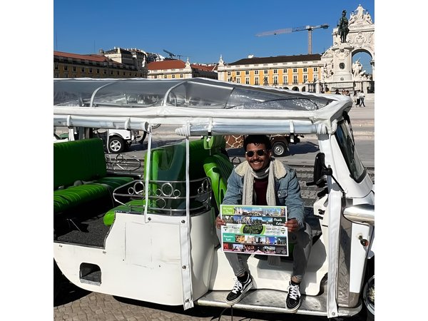 4 Hours Tuktuk City Tour in Lisbon