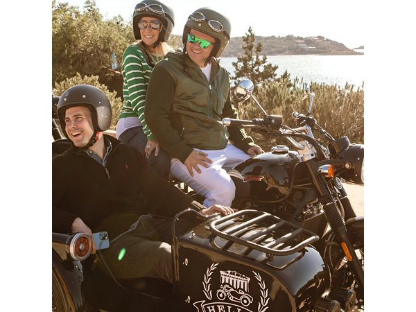 2 Hour Private Sidecar Tour to Athens Riviera & Lake Vouliagmeni