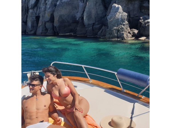 Ischia island private excursion on Gozzo Fratelli Aprea 7,5m
