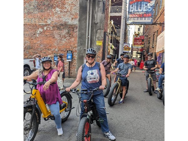 The Original Nashville Electric Bicycle Guided City EBike Tour