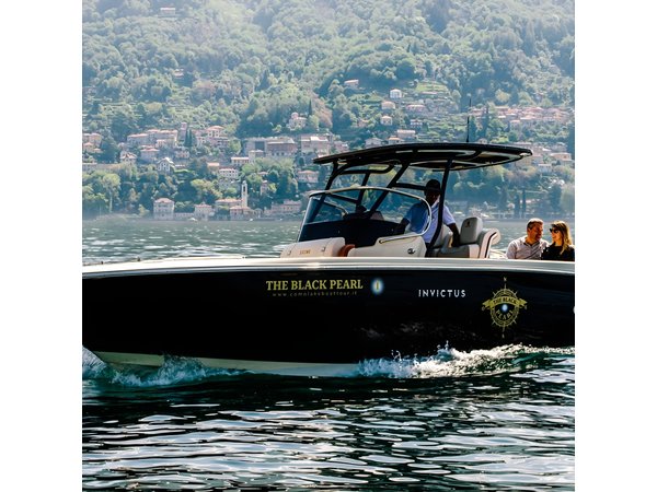 2H Private Cruise Lake Como Tender yacht Invictus 6 pax