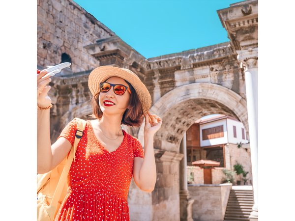 Antalya: Panoramic Bus with 1-Hour Boat trip incl. Lunch