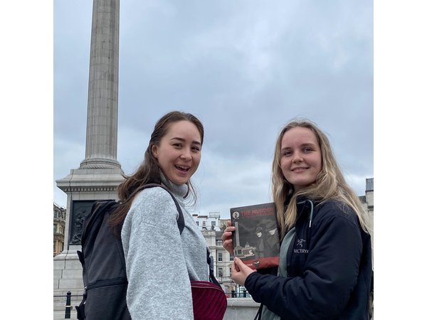 London Self-Guided Murder Mystery Tour by Trafalgar Square
