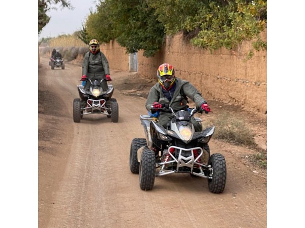 Half day quad bike ride to Marrakech