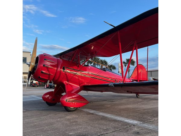 First Mate Open Cockpit Biplane Ride in Galveston