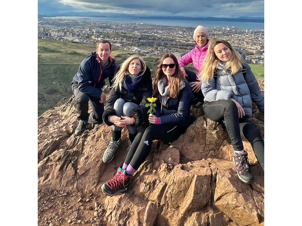 English Speaking Homestay Exploring Edinburgh and National Parks