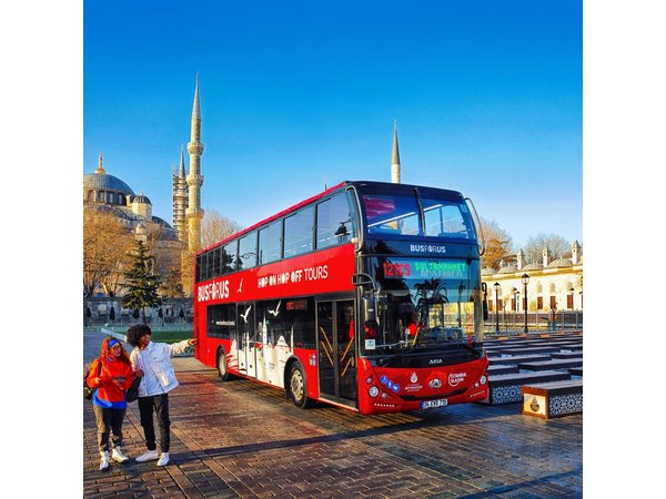 Istanbul Hop-on Hop-off Sightseeing Red Bus