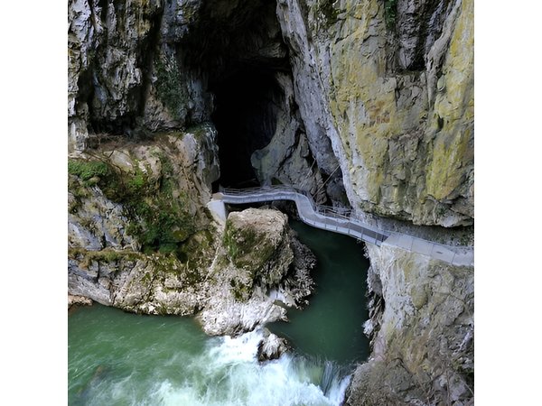 Škocjan Caves and the city of Piran from Ljubljana