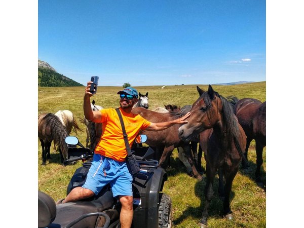 Full-Day Quad and Wild Horses Safari in Livno from Split