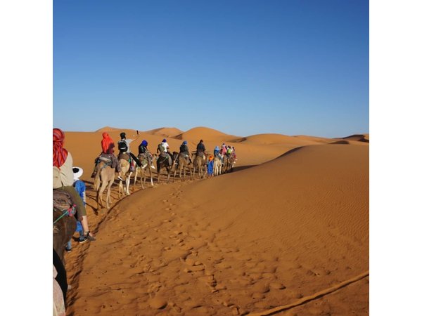 5 Days Desert Tour via Chefchaoun and Fes From Tangier