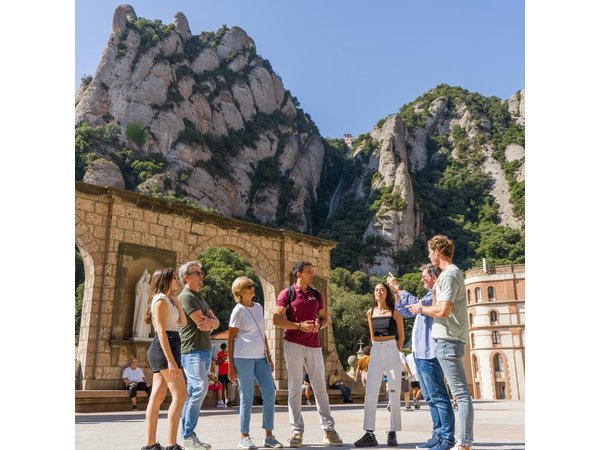 From Barcelona: Half-Day Montserrat Small Group Guided Tour