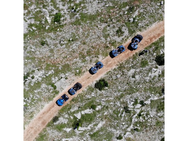 From Split: Small group ATV ride in Dinara NP