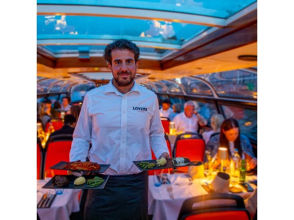 Dinner Canal Cruise Amsterdam: 4-Courses Including Drinks