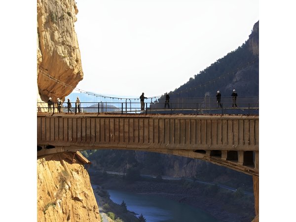 From Granada: Caminito del Rey Tour with Private transportation