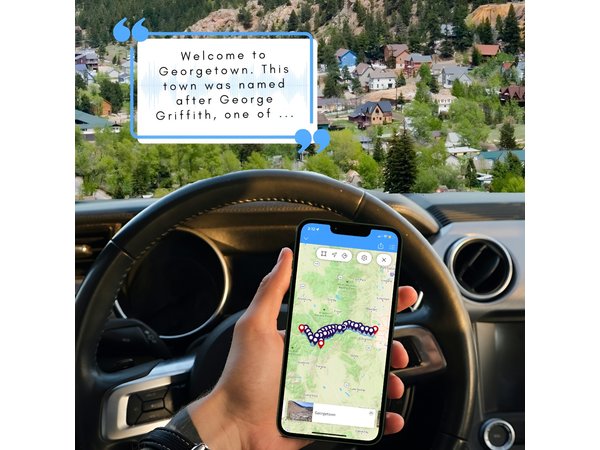 Smartphone Driving Tour between Denver & Vail / Breckenridge