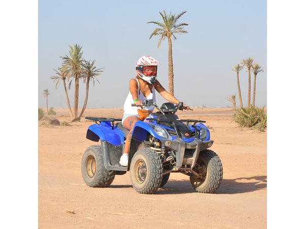Quad Experience in Marrakech Palmeraie and Desert