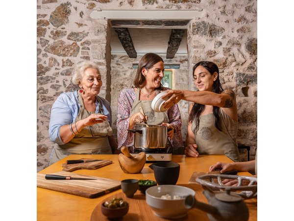 Athens Cooking Class and Lunch in our beautiful garden in Greece