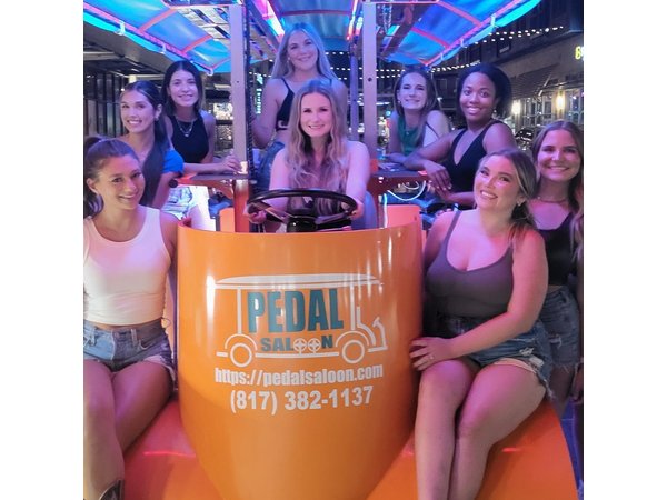 Pedal Saloon Fort Worth West 7th 2 Hour Mixer Tour