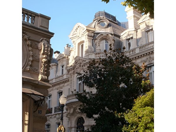 Architectural Bourgeois Paris 19th Century