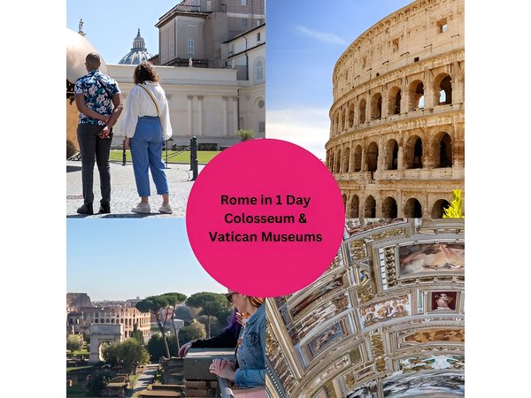 1-Day Rome: Vatican & Colosseum Tour