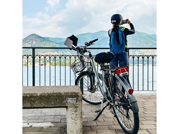 Lake Como: eBike City Tour Guided by an iPad and a Tour Leader