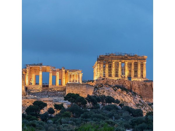 Athens Iconic Highlights & Lake Vouliagmeni Thermal Spa Day Tour