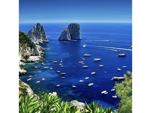 Full Day Private Boat Tour of Capri from Sorrento