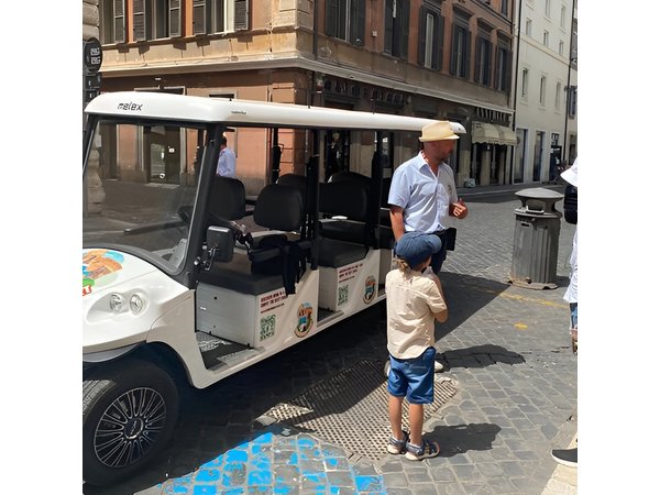 Rome: 3 Hours Private/Group Golf cart Tour with hotel pickup