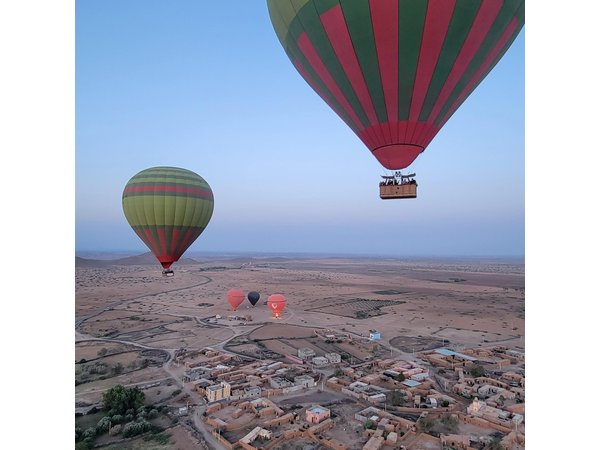 Marrakech Ballooning Experience/Enjoy a lifetime Adventure