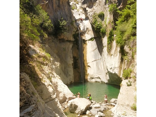 Guided Canyoning: Manikia Gorge with Lunch and Photos from Athens