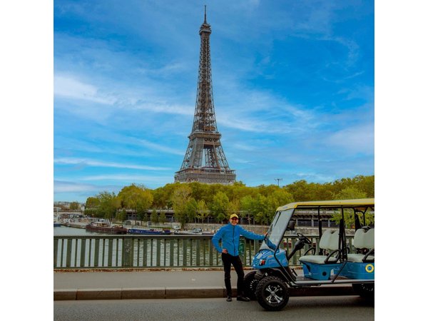 Golf Cart in Paris - Private Guided City Tour - Pickup Included