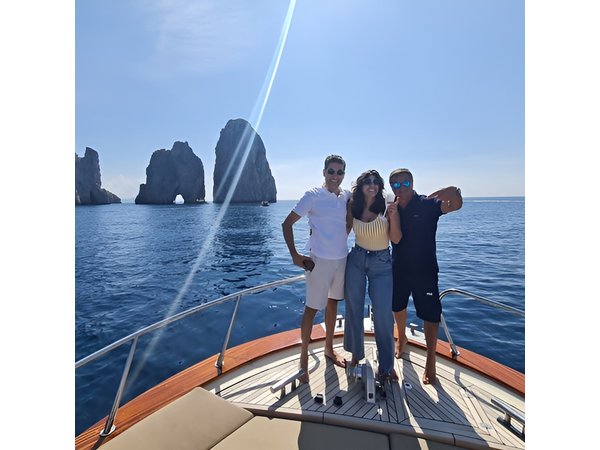 From Sorrento: Capri & Blue Grotto Boat Day Tour Up to 8 People