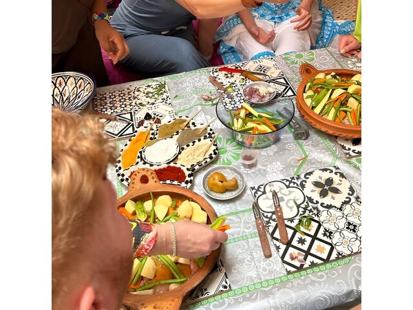Cooking Class with Lacals in Marrakech .