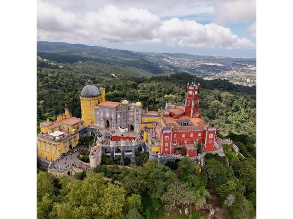 Lisbon: Sintra, Regaleira, Pena, Cabo Roca All Tickets Included