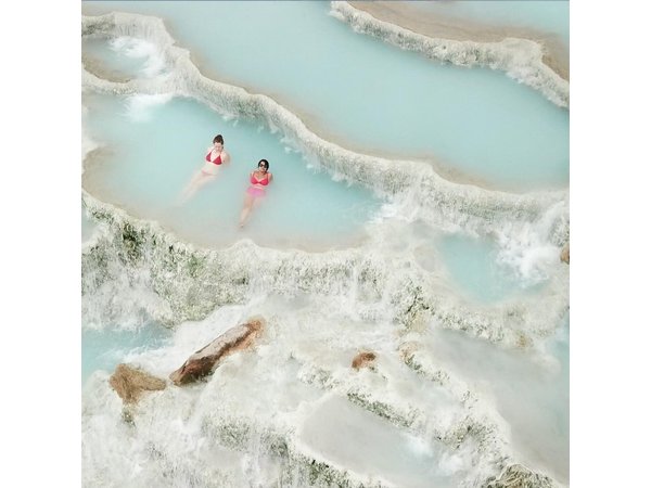 Saturnia Thermal Spring Small Group Day Trip from Rome with Lunch