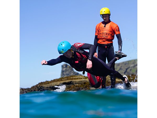 Coasteering Adventures in Bossiney Cove, Bude, and Cornwall