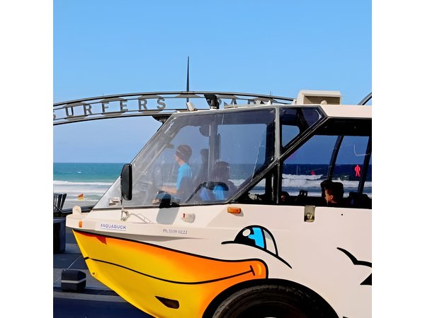 Aquaduck Gold Coast 1 hour City and River Tour