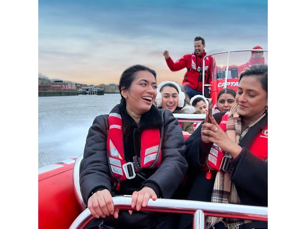 Thames Rockets Sunset London Speedboat Experience
