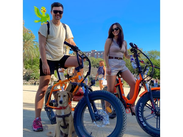 Barcelona bike tour with French guide 20-ТOP, bike/eBike