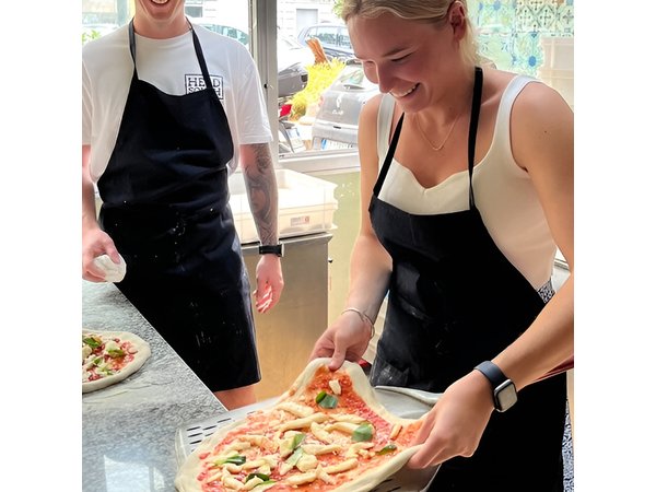 Authentic Naples Pizza & Calzone Class: Hands-on, Wine & Dessert
