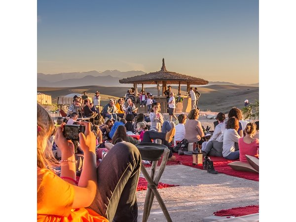 Agafay Desert Sunset, Camel Ride and Dinner from Marrakech
