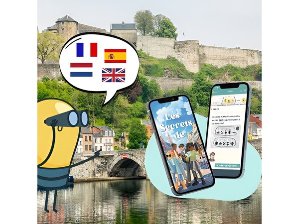 Discover the secrets of Namur while playing!